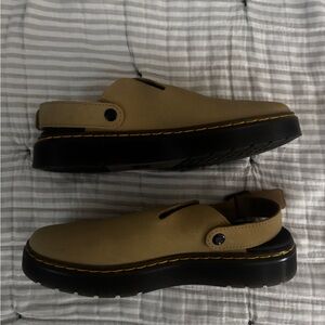 Dr. Martens Tan Carlson Clogs
